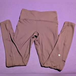 Lululemon Dark Plum Purple Athletic Leggings Size 6